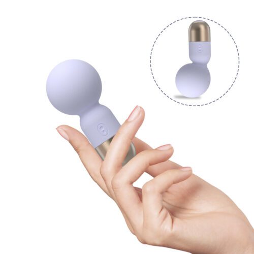 Pokewan Pocket Mini Vibrating Wand - Pur