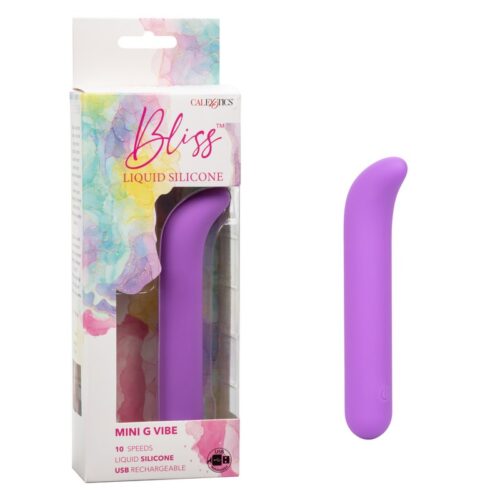 Bliss Liquid Silicone Mini G-Vibe 1