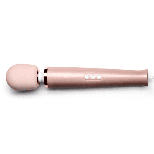 Plug-In Vibrating Massager - Rose Gold 1