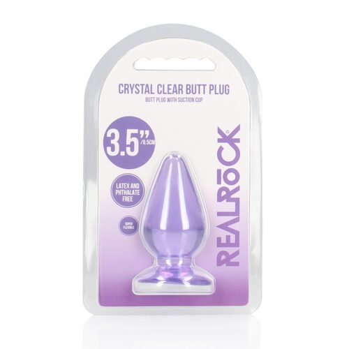 3.5″ Anal Plug Purple 1