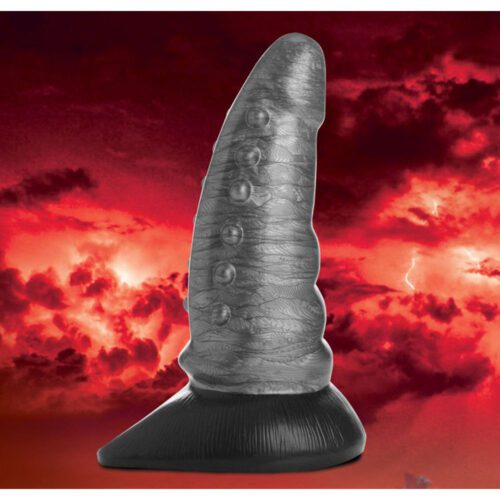 Beastly Tapered Bumpy Silicone Dildo 1