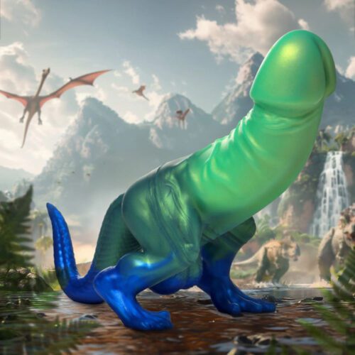 Jurassic Cock Dinosaur Silicone Dildo 1