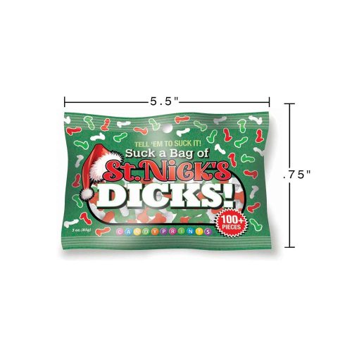 Suck a Bag of St Nick's Dicks - 3oz bag - 8 PACK