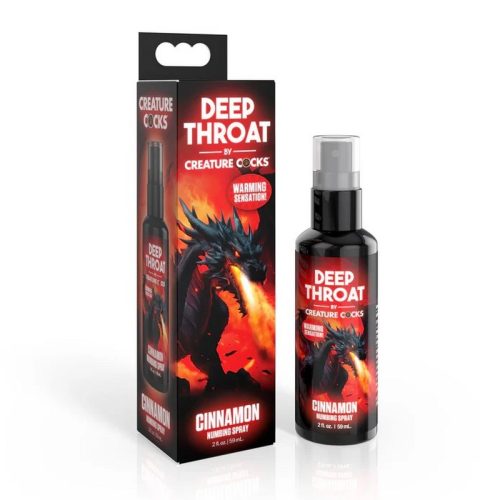 Creature Cock Throat Numbing Spray 2 oz Cinnamon