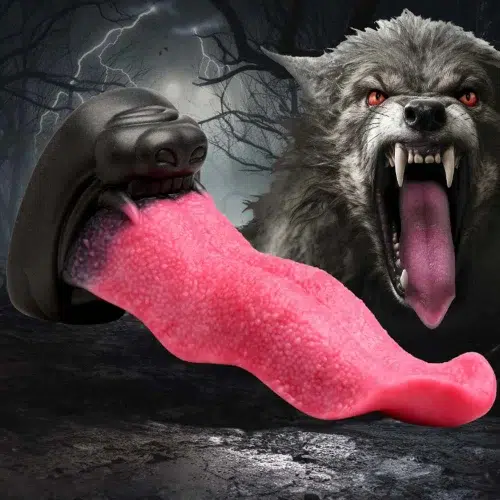 Wolf's Lick - Wolf Maw Silicone Dildo 1