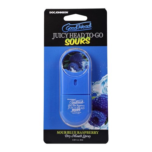 GoodHead Juicy Head Spray To-Go Sour Blue Raspberry