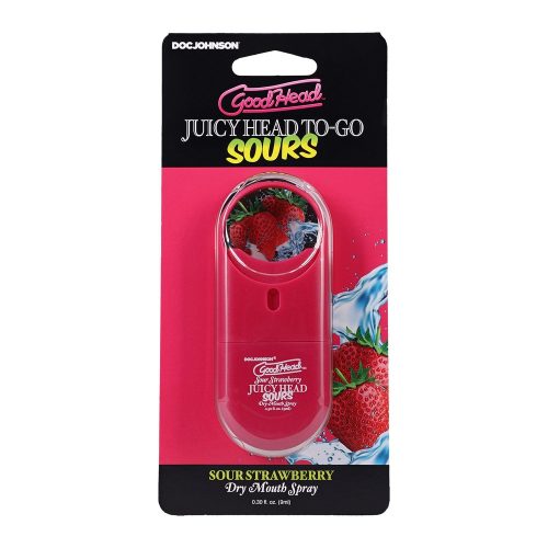 GoodHead Juicy Head Spray To-Go Sour Strawberry